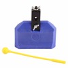 Blue Environmentally Friendly Plastic Percussion Instruments Block Latin Drum Kit