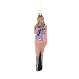 Cody Foster Taylor Swift Figure Atelier Versace Outfit Eras Tour Glass Ornament