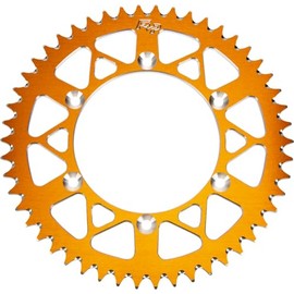 Fire Power 316-51 ORG Aluminum Rear Sprocket - Orange - 51T