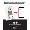 Stand / Sign for Google Reviews with QR Code and
