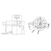 Encoder Hollow Shaft AB 2‑Phase for Industrial Automation Parts 3000‑6000