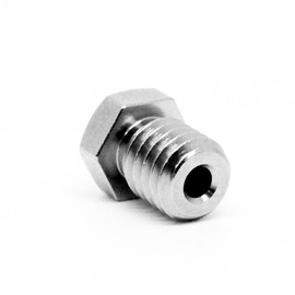 Micro Swiss Plated Wear Resistant Nozzle for Monoprice Mini/MP Select Mini/ProFab Mini/Malyan M200 .4mm