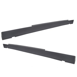 ECOTRIC Door Exterior Rocker Panel Molding Trim Left Right Driver Passenger Side Rail Molding Trim For 2008-2014 Dodge Challenger 1 Pair