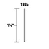 Metabo HPT Brad Nails | 1-1/2 Inch x 18 Gauge