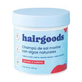 hairgoods Oily Sea Salt Shampoo with Natural Algae, Hair Scrub, Cleansing Shampoo, Volume Shampoo for Fine Hair