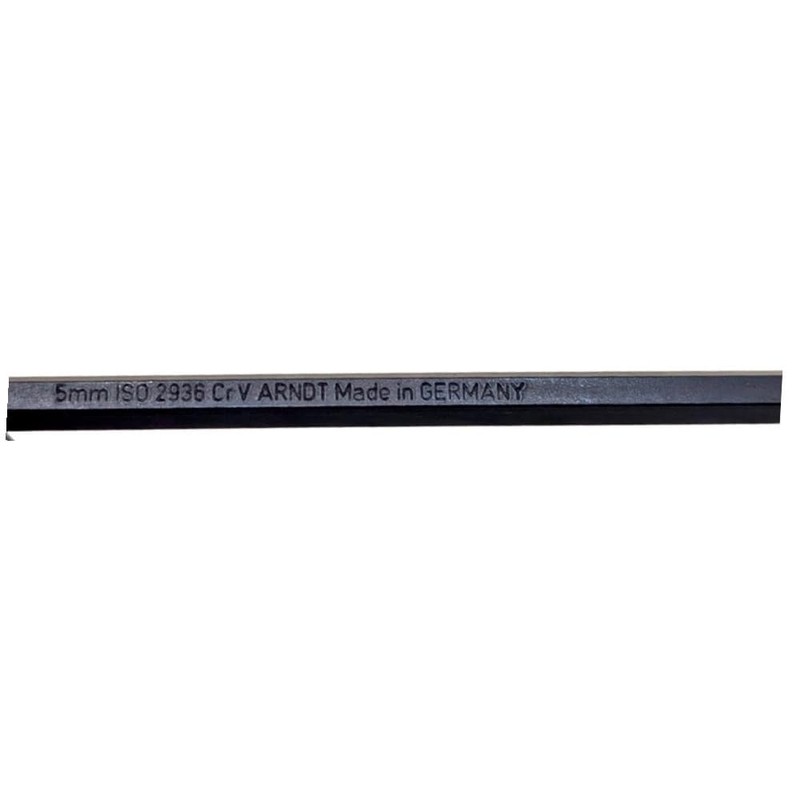 ARNDT Germany 5 mm extra langer Inbusschlüssel, metrischer Sechskantschlüssel, 160