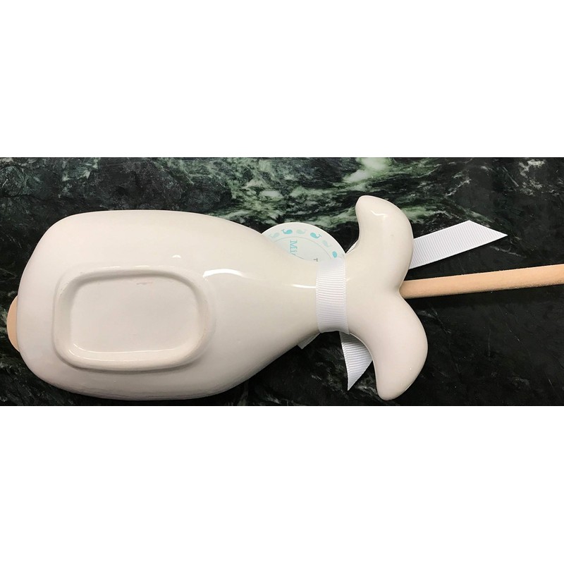 Two's Company 51282 Whale Spoon Rest with Spoon, Aqua