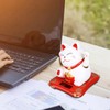 Lucky Cat Solar Powered Cute Decorative Wealth Welcoming Waving Fortune