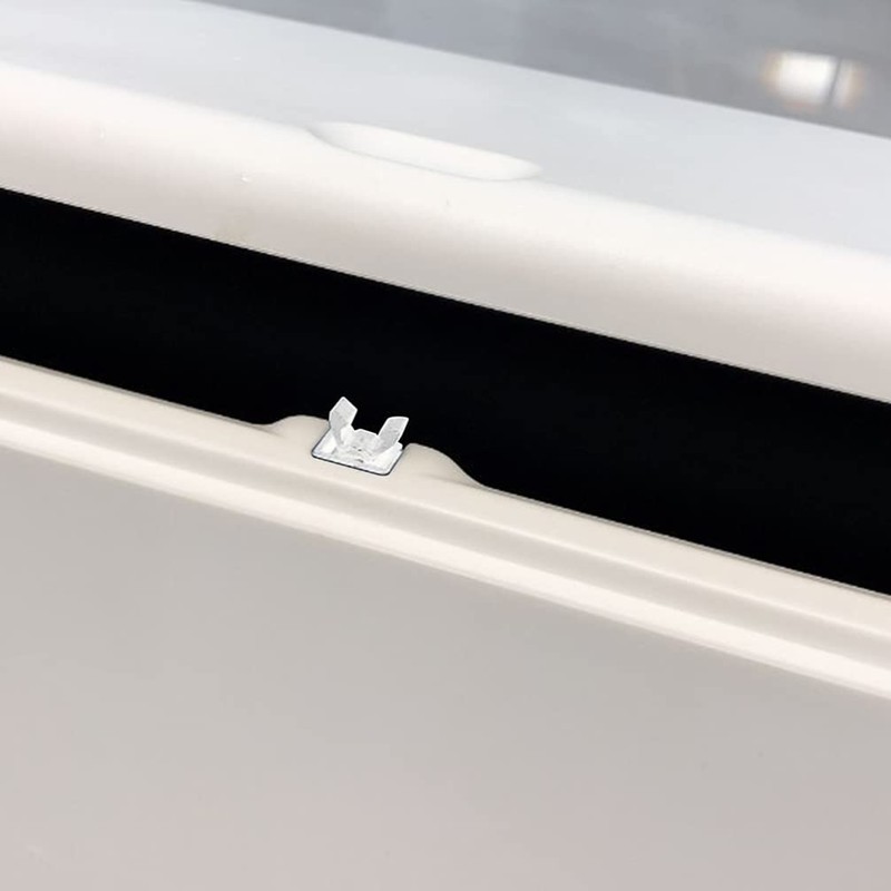 Operitacx 60 Pieces Wheelie Bin Switch Buckles Plastic Trash Bin