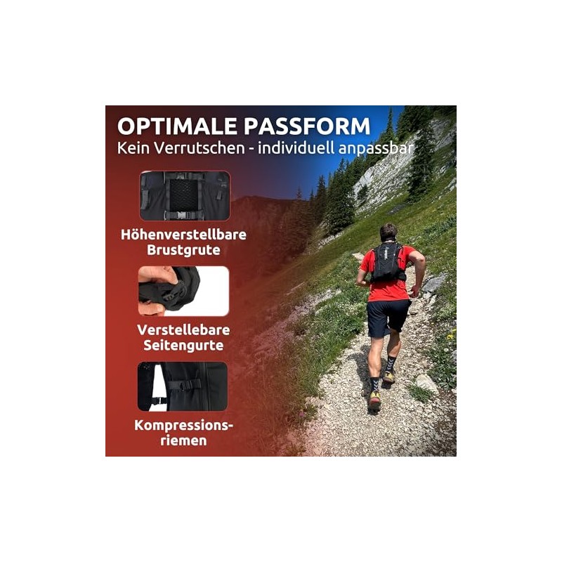 Conquer. Running Vest 15L with 2L Hydration Bladder - Women's