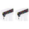 Printed Rock & Roll Table Runner Pack of 2