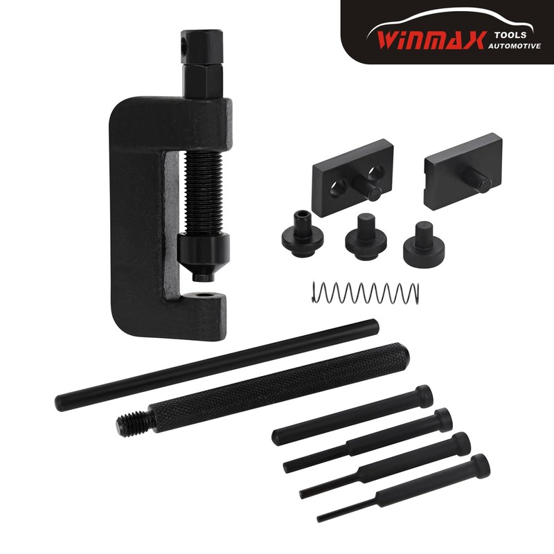Chain Breaker Tool Kit, 13pc Motorcycle Chain Breaker and Riveting