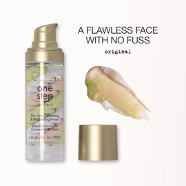 stila stila One Step, Color Corrector & Brightening Primer Facial Serum to Even Skin Tone, Moisturize & Hydrate, Oil-Free Makeup 1 Fl. Oz.