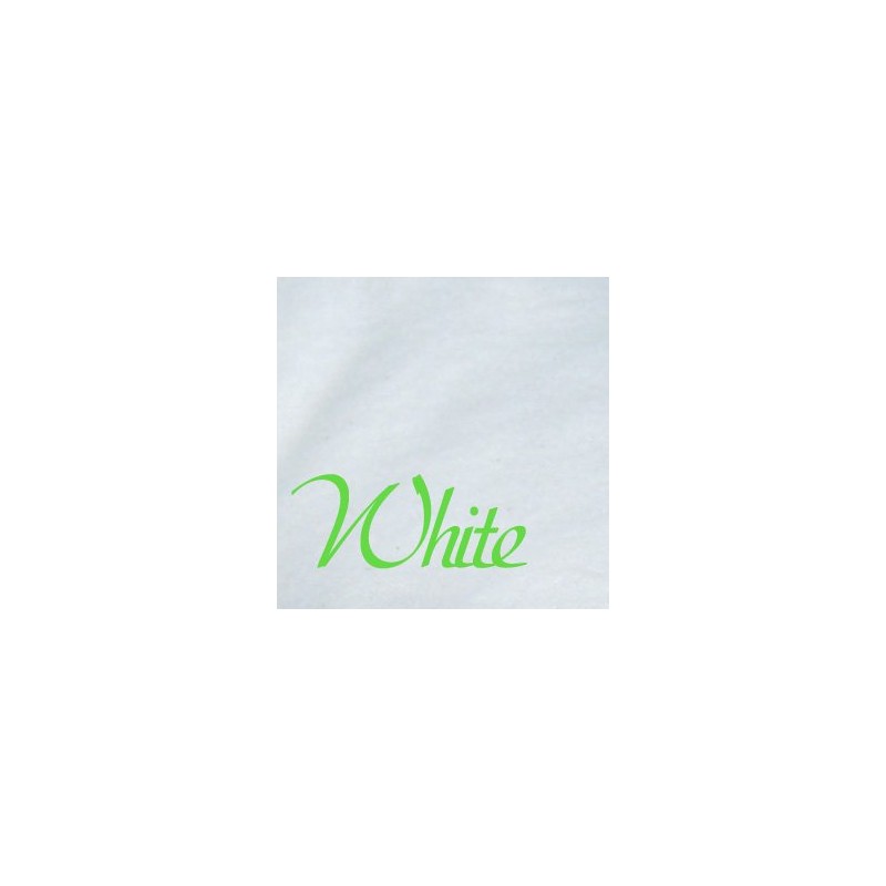Bolster Cover for 3x6x26 Half Circle Bolster, White