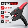 Automatic Wire Stripper and Cutter 2-in-1, 32-7 AWG Self-Adjusting Electrical