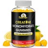 Flamingo Supplements Suplemento gomoso de creatina masticables preentrenamiento con monohidrato