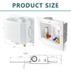 Washing Machine (Laundry) Outlet Box, Center Drain/Side Drain, Niikappu 1/2