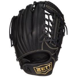 ZETT BJGB76545 Boys Soft Baseball Grab, Grand Hero, All-Round, Black (1900), Right Throw