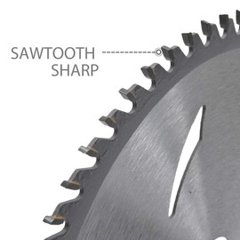POWERTOOL Circular Saw Blades 165mm Diameter 20 Bore 40mm Teeth for Wood, Metal and Plastic
