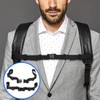 Adjustable Chest Strap Backpack, Pack of 2 Nylon Backpack Straps
