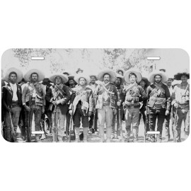 Pancho Villa and His Army of Men Novelty Car Tag Auto License Plate