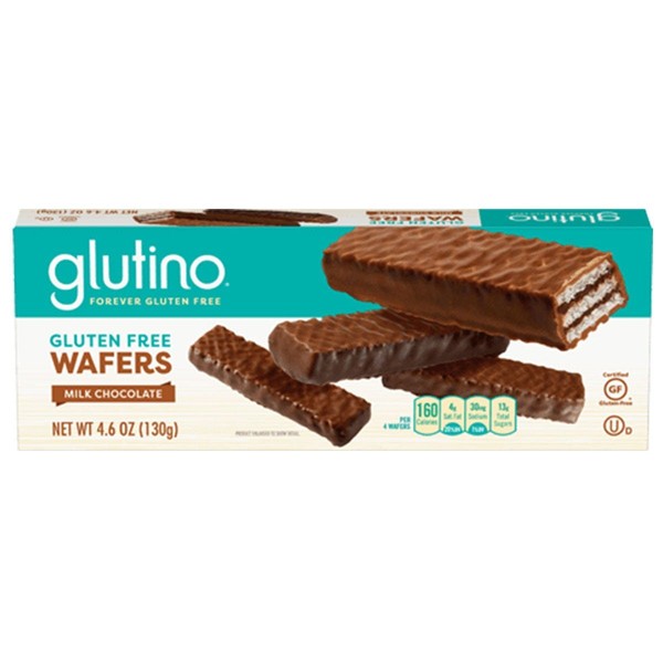 Glutino Wafer Milk Chocolate 130g