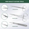MedEduQuest Hollow Organ Suturing Kit, Suture Practice Kit for Medical