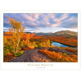 View from Mount Jo, Adirondack print by Carl Heilman II, 18" x 24" - NI008716