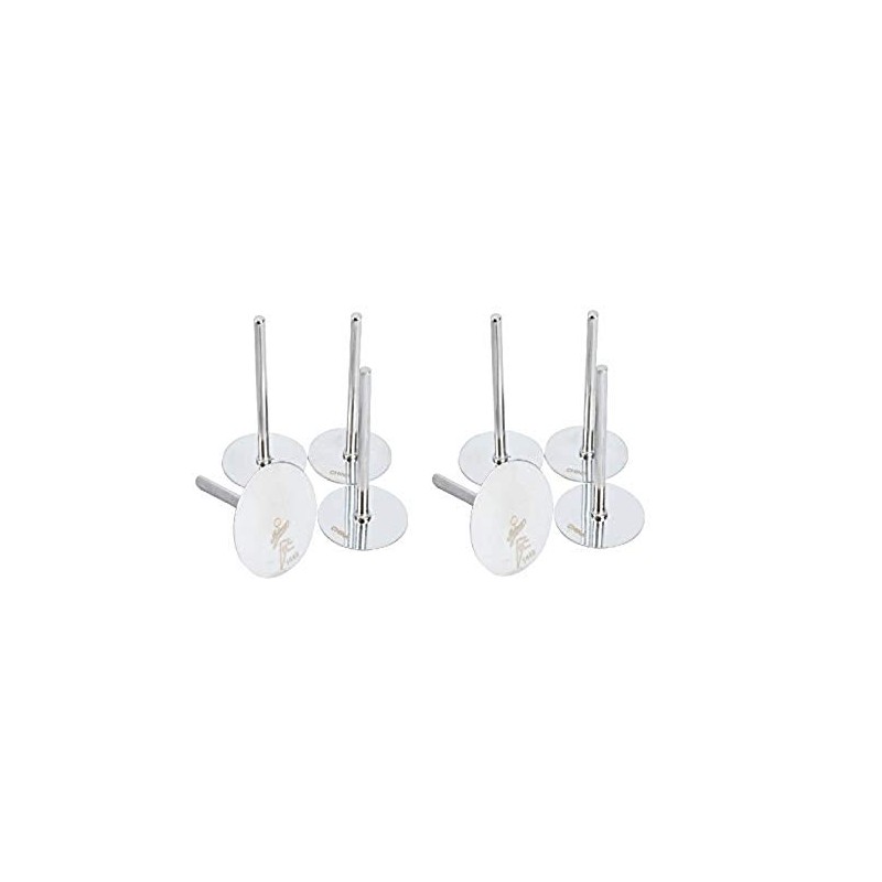 Ateco Cake Heating Cores, Set of 4 (Stainless Steel, Round,