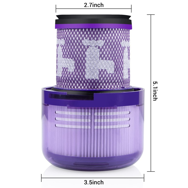 V11 Vacuum Filter Replacement for Dyson Cyclone Absolute Motorhead Animal