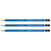 Staedtler Mars Lumograph 100Lead 2MM 3H Pencils Pack of 3