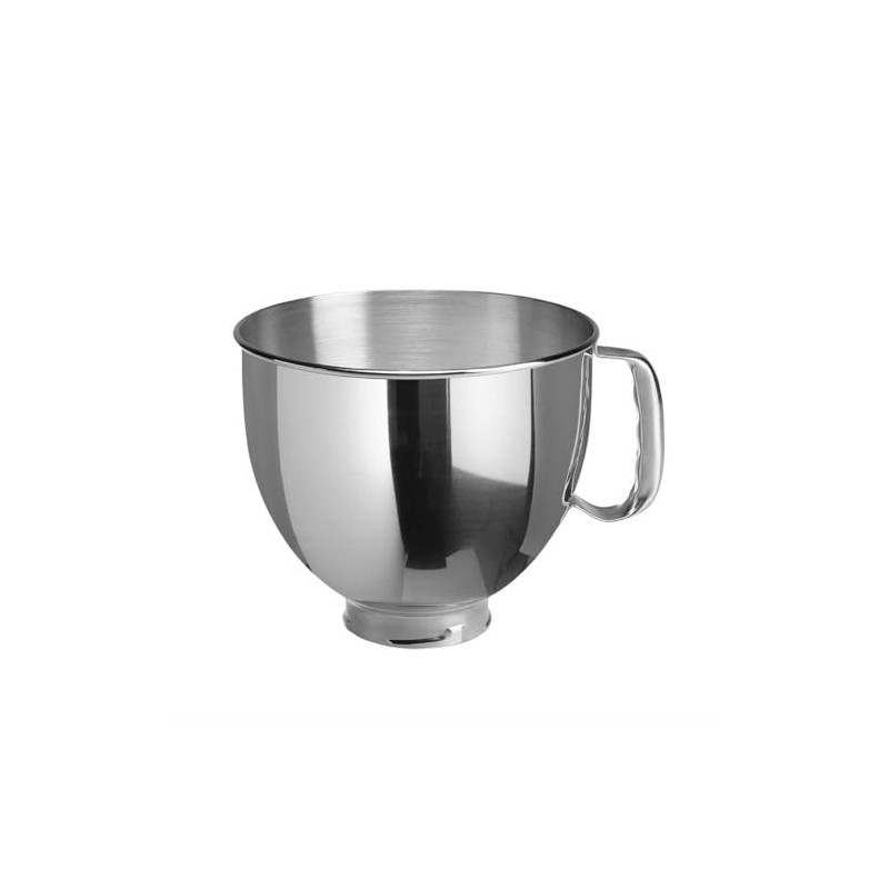 KitchenAid K5THSBP Edelstahl Schüssel 4,8 l mit Griff Hand