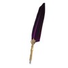 Feather Pen Exquisite Vintage Elegant Stainless Steel Smoothly Writing Wear