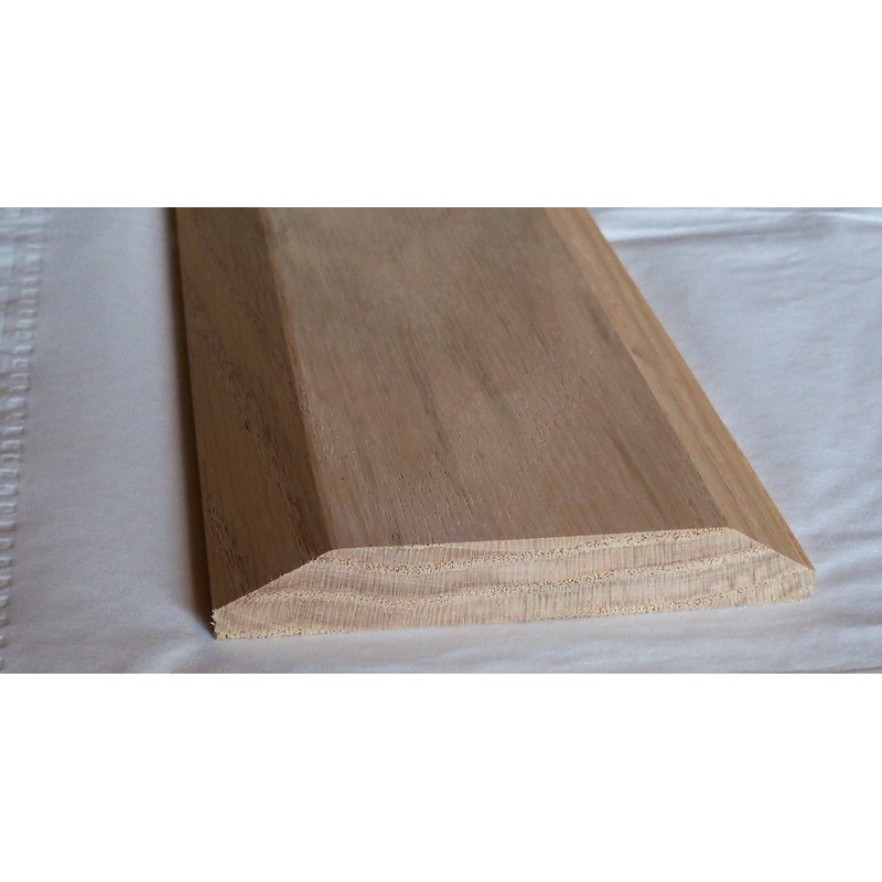 Solid Red Oak Interior Threshold - Style A (4 1/2