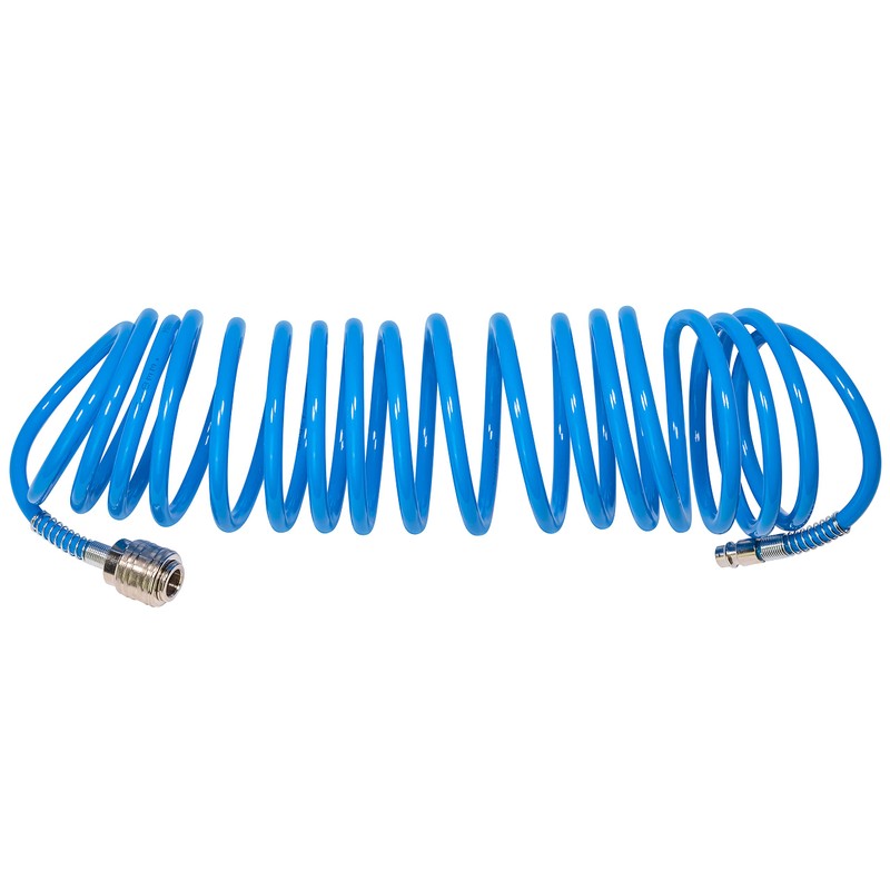 Druckluft Spiralschlauch Güde 5 m