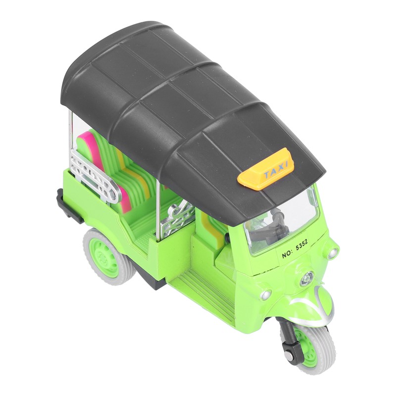 Pull Back Thai Tricycle Simulation Alloy Tuk Tuk Car Model