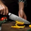 Unbranded Damascus Kitchen Chef Knife/Santoku Knife VG10 Damascus Steel Hand