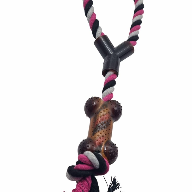 Rope Dog Pull & Tug Toy – Durable Knotted Rope