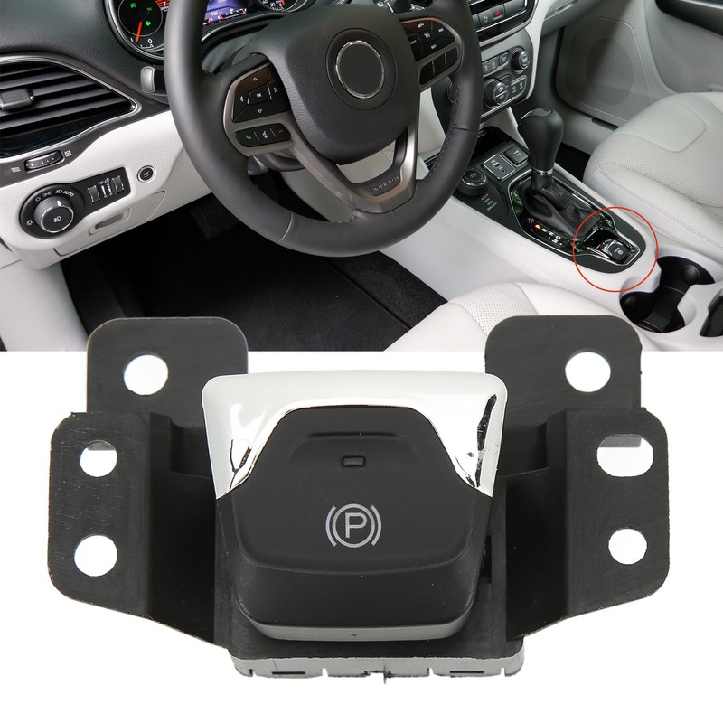 Electric Parking Hand Brake Button Switch 68141759AB Replacement for Cherokee