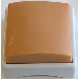 Intramuscular Subcutaneous Intravenous Injection Practicing Model, Skin Practice Pad Kit for Nursing Medical Students (Intramuscular)