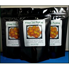 Fried Dill Pickle Mix, 9oz Mylar, Gluten Free 3 pak