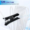 Asbrot 5M/16.4ft Ultra-Transparent 2.5mm ID×4mm OD Smooth PTFE Tube Compatible