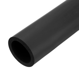 QUARKZMAN Foam Hose for Handle Support, Pipe Insulation Outside Pipe Coating, 45 mm (1 3/4 Inch) ID 60 mm (2 3/8 Inch) OD 1 m Black
