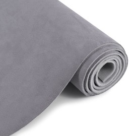 otoez Suede Headliner Fabric 1/8" Foam Backing 60" x 36" Automotive Suede Headliner Material for Car Boat Ceiling Interior Home DIY Replacement Repair - Dark Gray