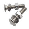 20 Sets Long Square-Neck Carriage Bolts Set,Carriage Bolts Set w/Nuts
