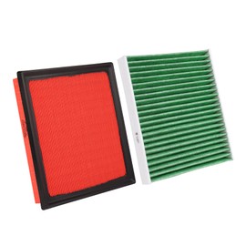 RVgolf Engine+Cabin Air Filters Fit for Avalon 19-22, Camry 18-22, Highlander 20-25, RAV4 19-25, ES350 19-25 Engine Air Filter Replacement Cabin Air Filter Accessories# CA12377 CF12157