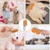 Cepillo para Perros y Gatos,Cepillo De Vapor 3 En 1,Para