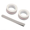 20pcs Stainless Steel Hemming Clips with 2pcs Diagonal Seam Tapes