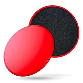 For 2PCS Dual Sided Gliding Discs Fitness Core Sliders Home Gym Abs Exercise Workout