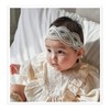 Quizzhe Baby Girls Lace Bow Headband Soft Breathable Lace Flower